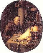 DOU, Gerrit, Man Interrupted at His Writing